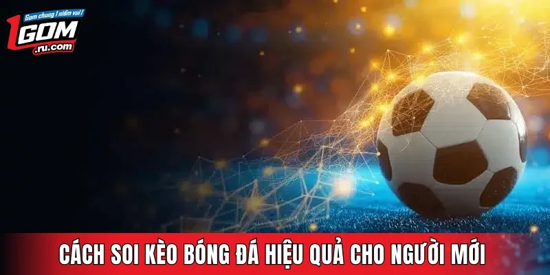 Cách soi kèo bóng đá hiệu quả cho người mới